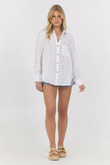 Shirting w/ Whipstitch Pocket | Vintage Havana Clothing