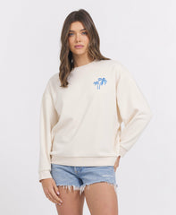 SURF WASH EMBROIDERED CREWNECK | Vintage Havana Clothing