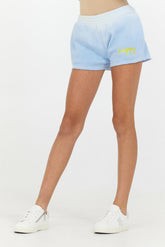 Ombre Blue Handstitch ‘Happy’ Short | Vintage Havana Clothing