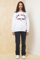 Comfort Fleece Crew with Applique | Vintage Havana Clothing