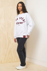 Comfort Fleece Crew with Applique | Vintage Havana Clothing