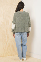Checkered Knit Cardigan | Vintage Havana Clothing