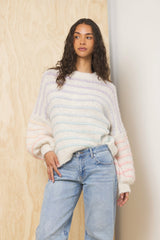 Ombre Striped Sweater | Vintage Havana Clothing