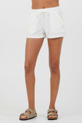Vintage Havana All Bottoms | Women White Cord Terry Shorts White