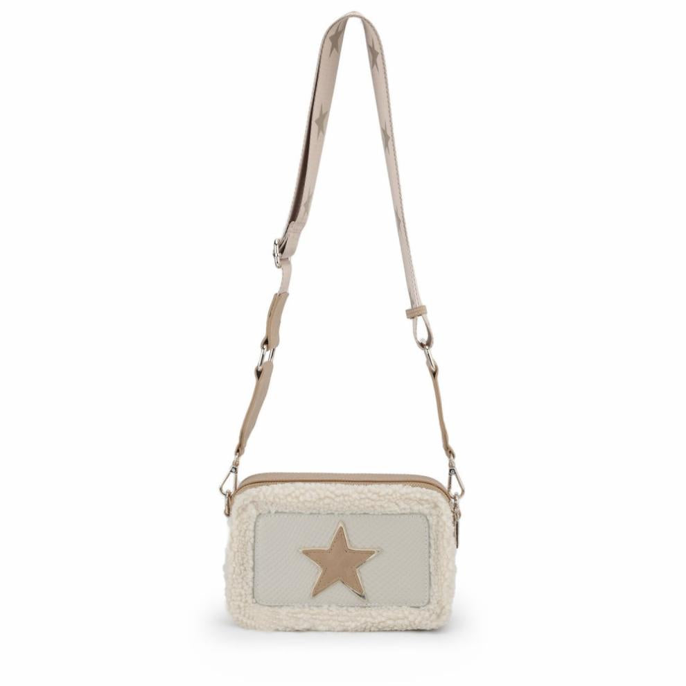 Vintage Havana Crossbody | Women LINDA - TAUPE MULTI