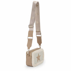 Vintage Havana Crossbody | Women LINDA - TAUPE MULTI