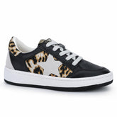 Vintage Havana Kids Sneakers | Women KIDS JENESSE - BLACK/ CHEETAH Black/ Cheetah