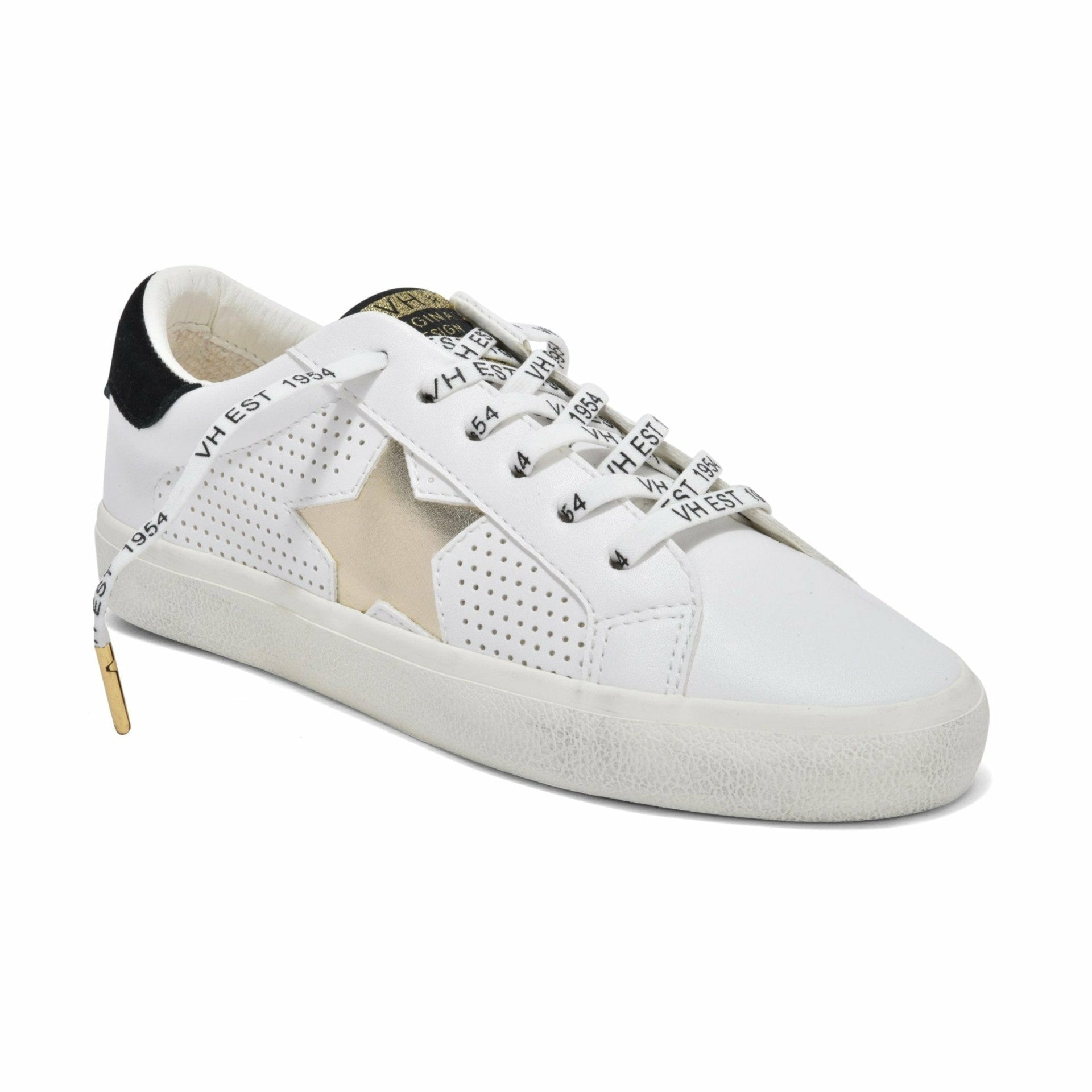 GADOL - WHITE/GOLD | Vintage Havana Shoes