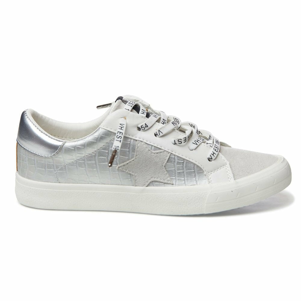 GRANDE - SILVER CROCO | Vintage Havana Shoes