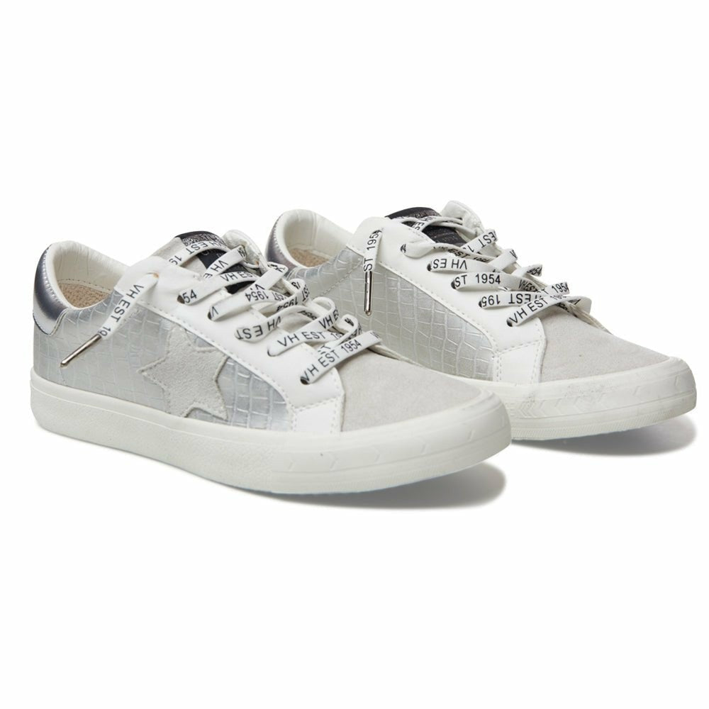 GRANDE - SILVER CROCO | Vintage Havana Shoes
