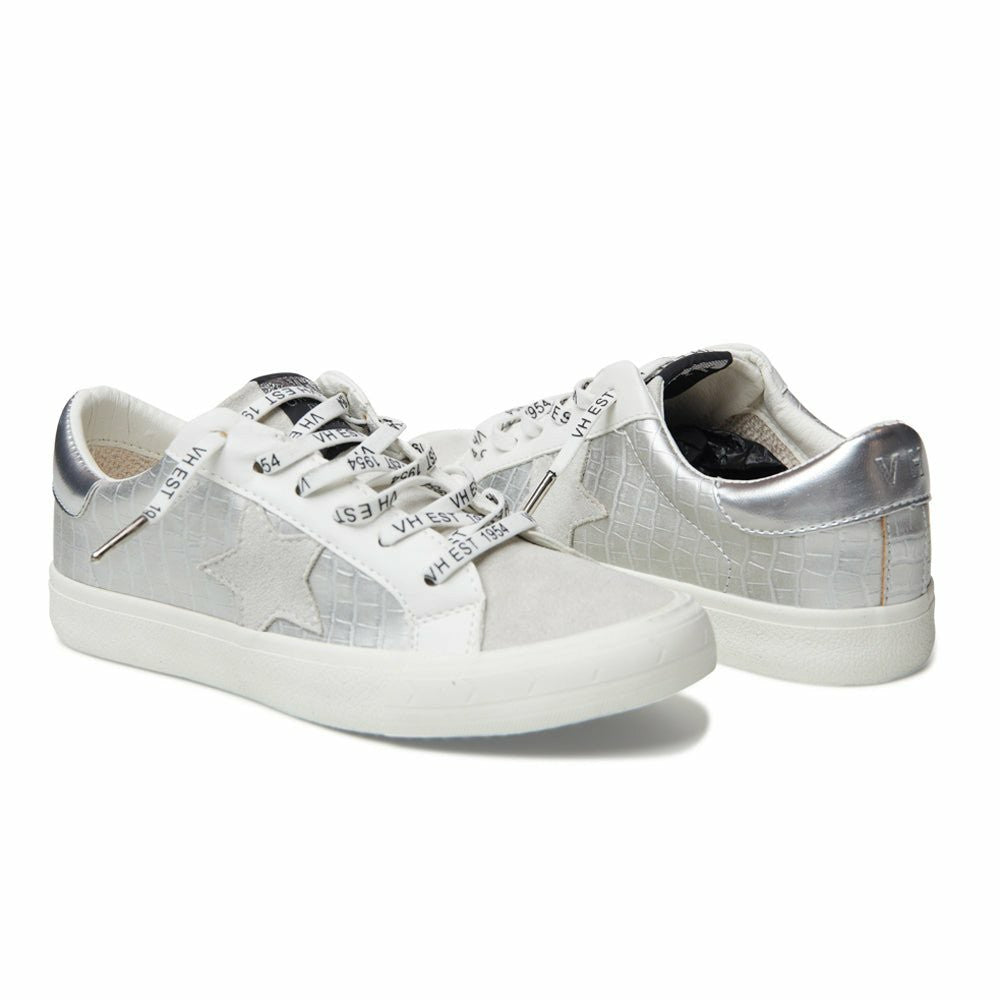 GRANDE - SILVER CROCO | Vintage Havana Shoes