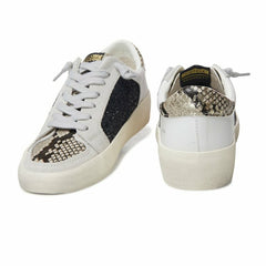 BONNIE WHITE SNAKE MULTI | Vintage Havana Shoes