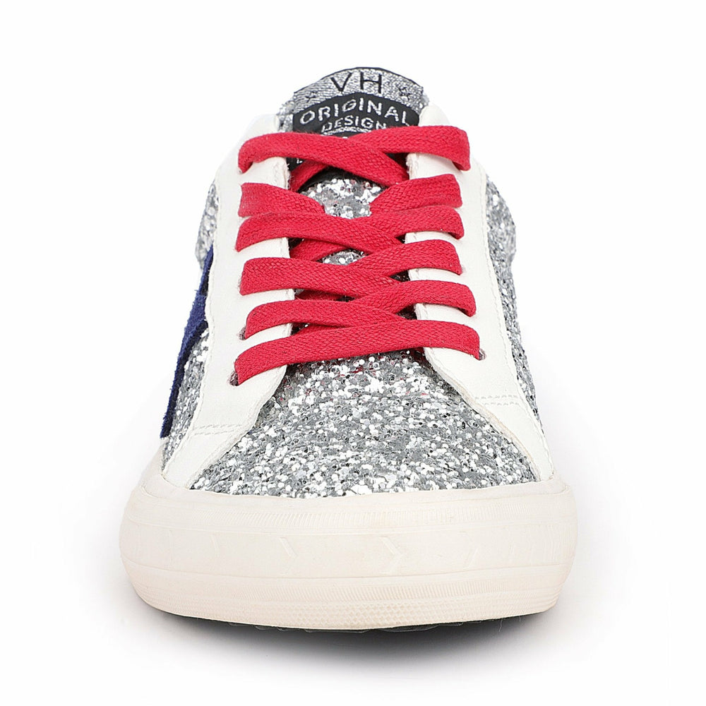GRANDE - SILVER GLITTER MULTI | Vintage Havana Shoes