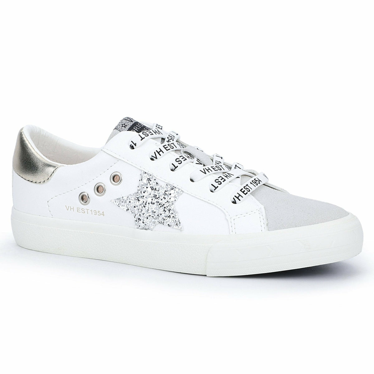 Grande - White Silver Gold | Vintage Havana Shoes