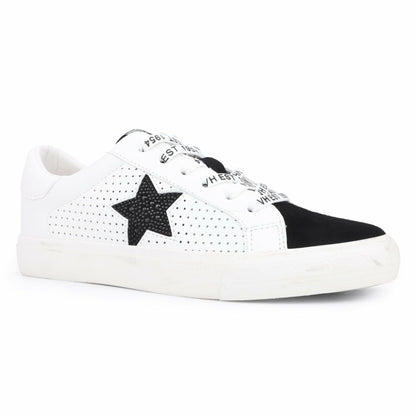 Grande - White Black Rhinestones | Vintage Havana Women