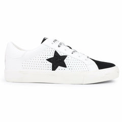 Grande - White Black Rhinestones | Vintage Havana Shoes