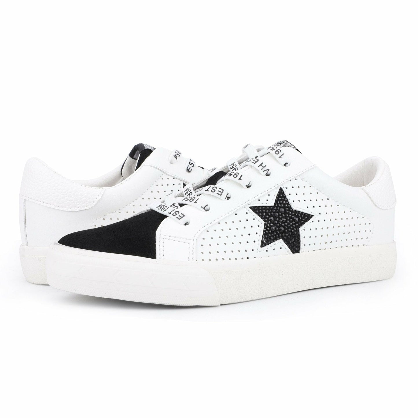 Grande - White Black Rhinestones | Vintage Havana Women