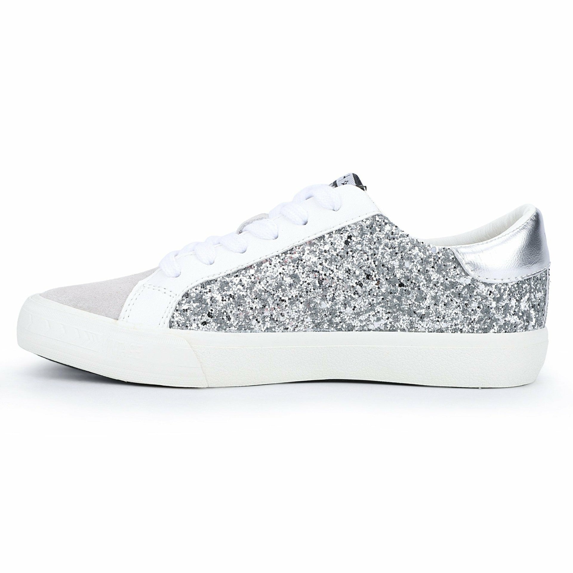 Grande - White Silver Pink | Vintage Havana Shoes