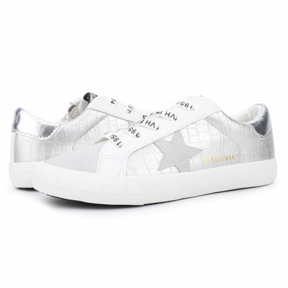 KIDS GLORIA - WASHED SILVER MULTI | Vintage Havana Shoes