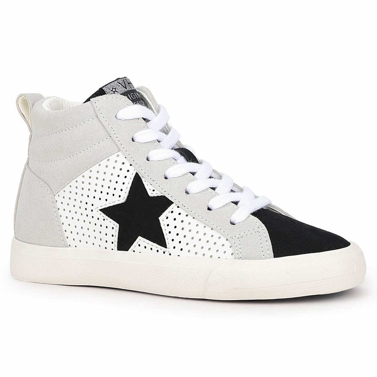 KIDS NOVA - BLACK WHITE MULTI | Vintage Havana Shoes