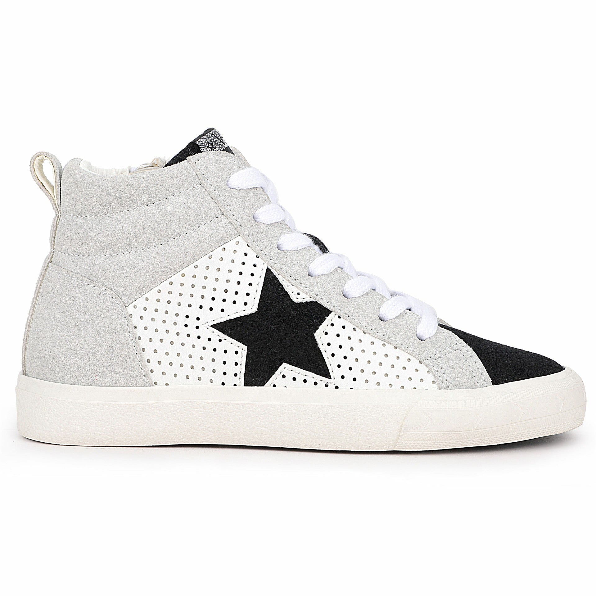 KIDS NOVA - BLACK WHITE MULTI | Vintage Havana Shoes