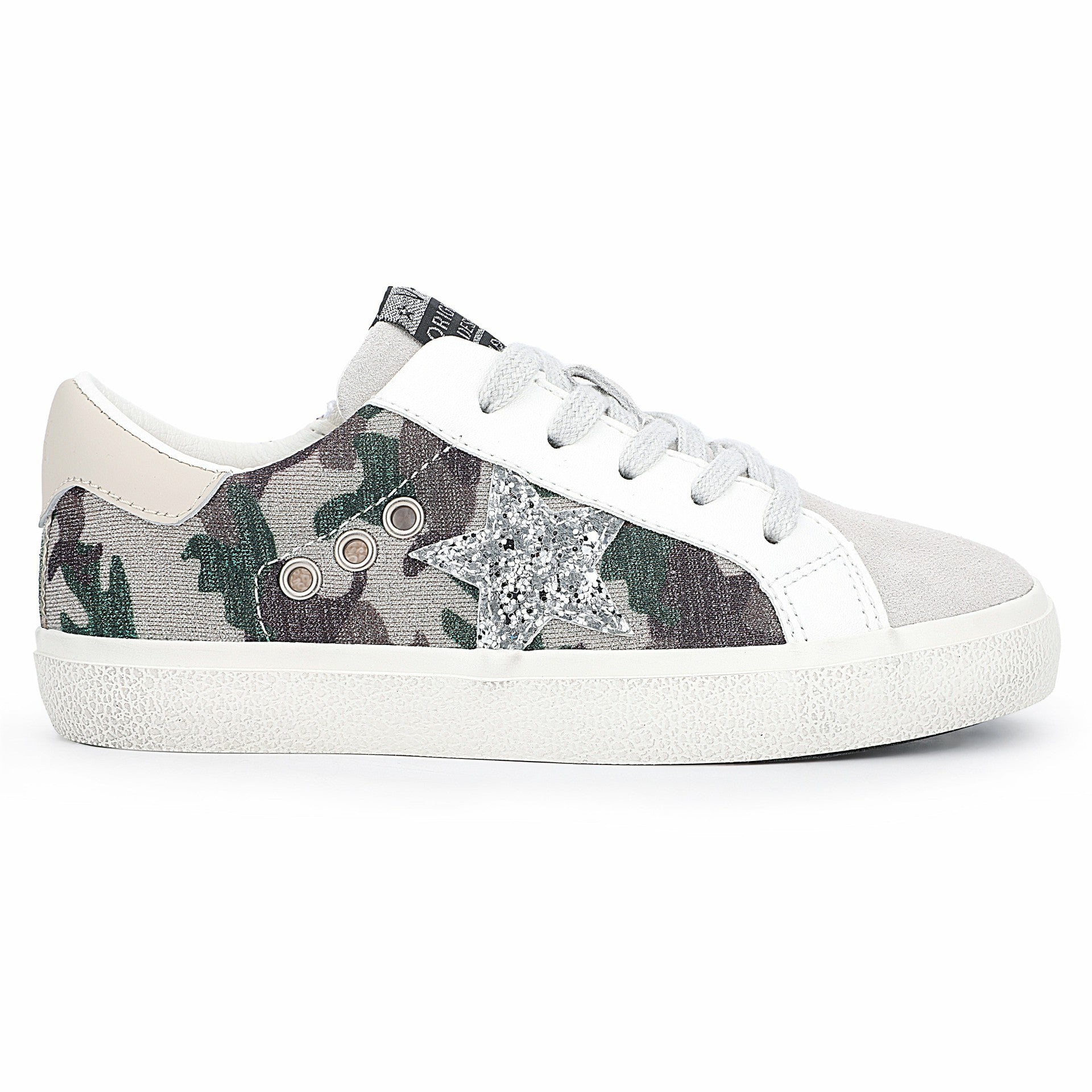 KIDS MAYO - CAMO SILVER | Vintage Havana Shoes
