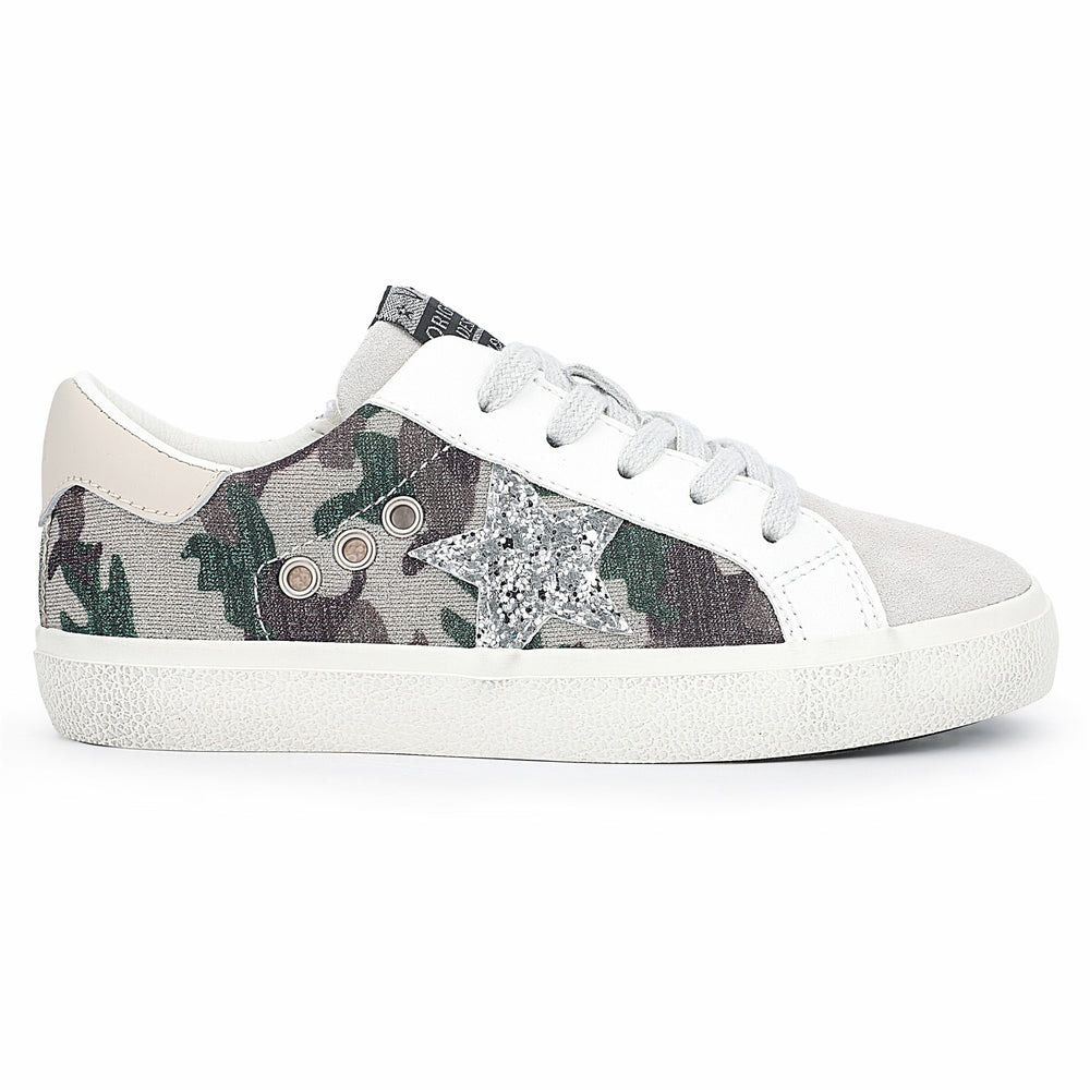 KIDS MAYO - CAMO SILVER | Vintage Havana Shoes
