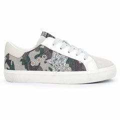 KIDS MAYO - CAMO SILVER | Vintage Havana Shoes