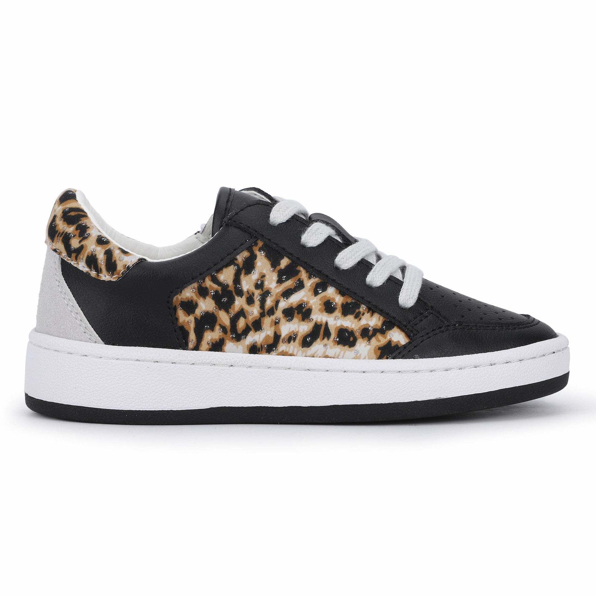 KIDS HALEE - BLACK LEOPARD MULTI | Vintage Havana Shoes
