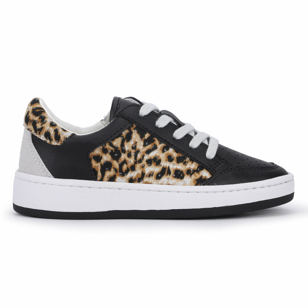 KIDS HALEE - BLACK LEOPARD MULTI | Vintage Havana Shoes