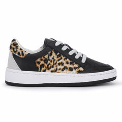 KIDS HALEE - BLACK LEOPARD MULTI | Vintage Havana Shoes