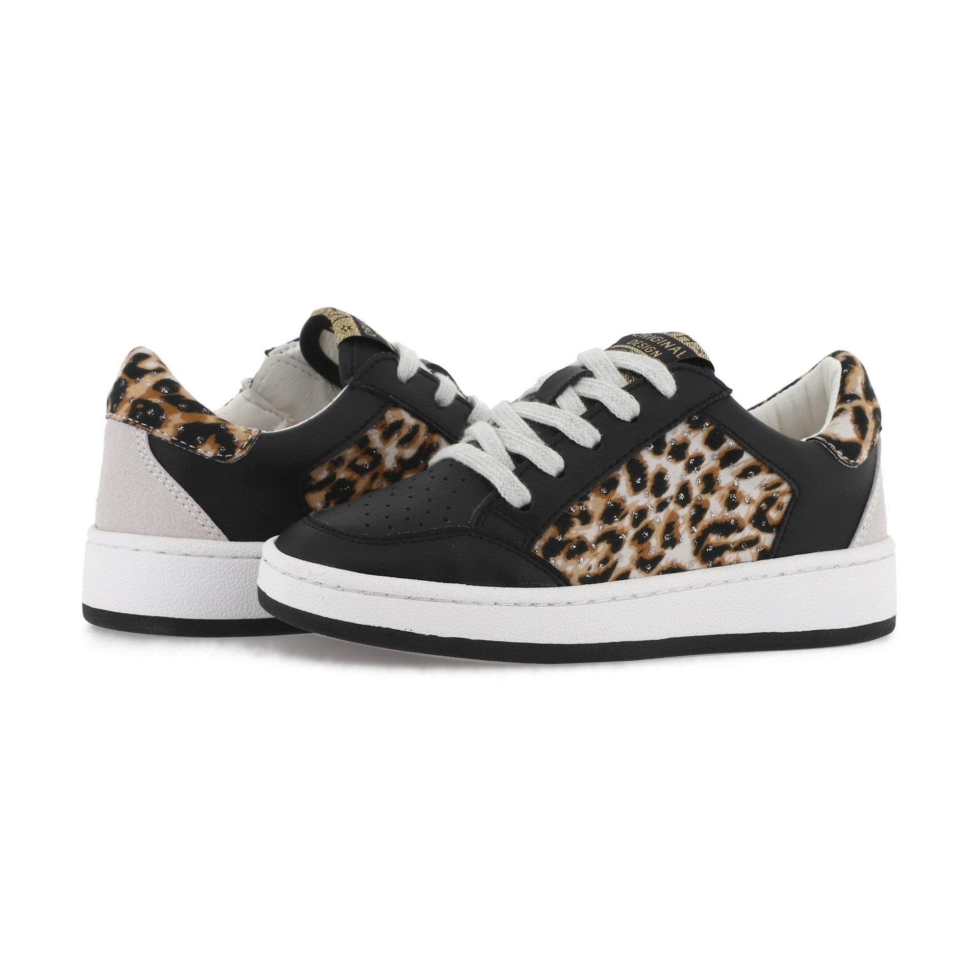 KIDS HALEE - BLACK LEOPARD MULTI | Vintage Havana Shoes
