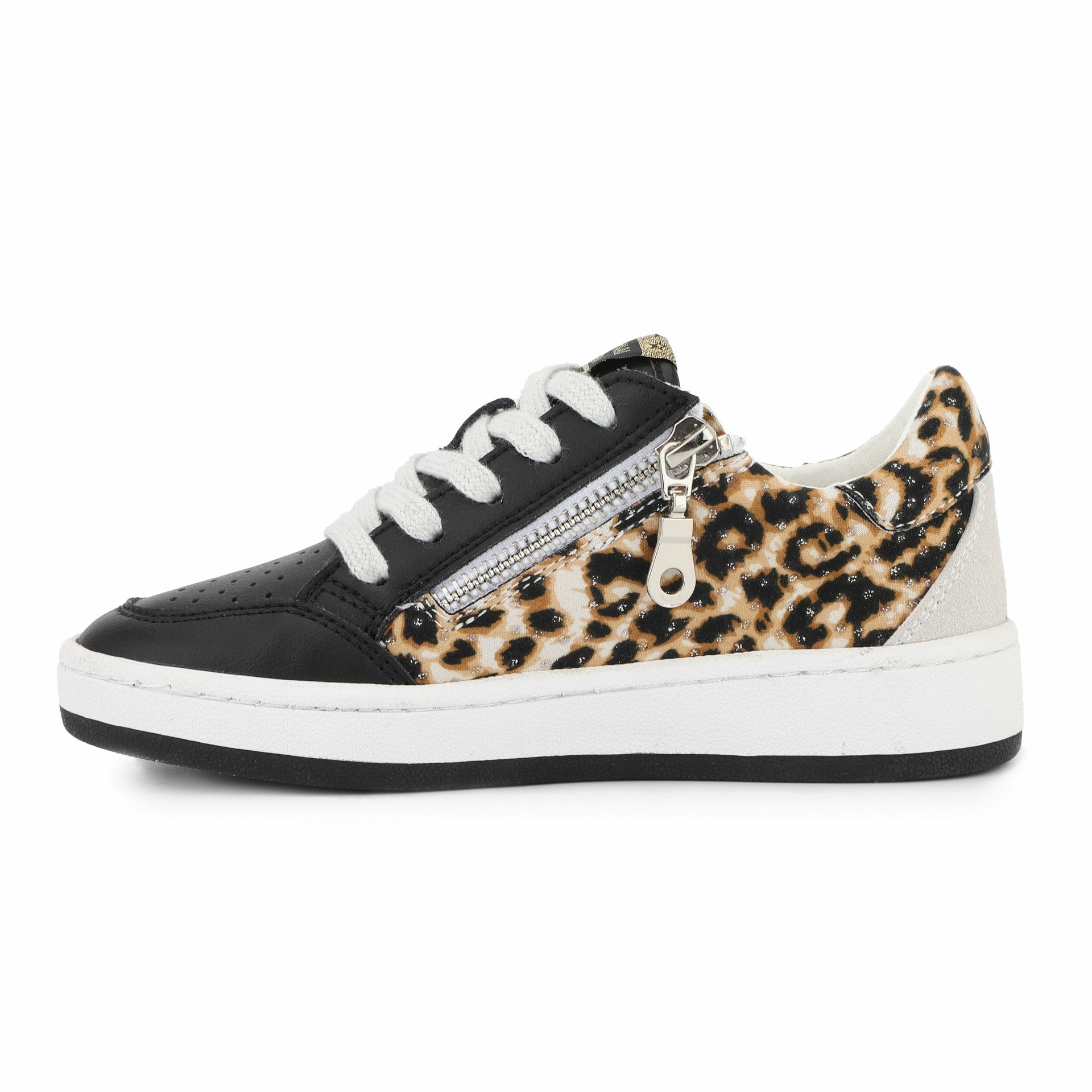 KIDS HALEE - BLACK LEOPARD MULTI | Vintage Havana Shoes