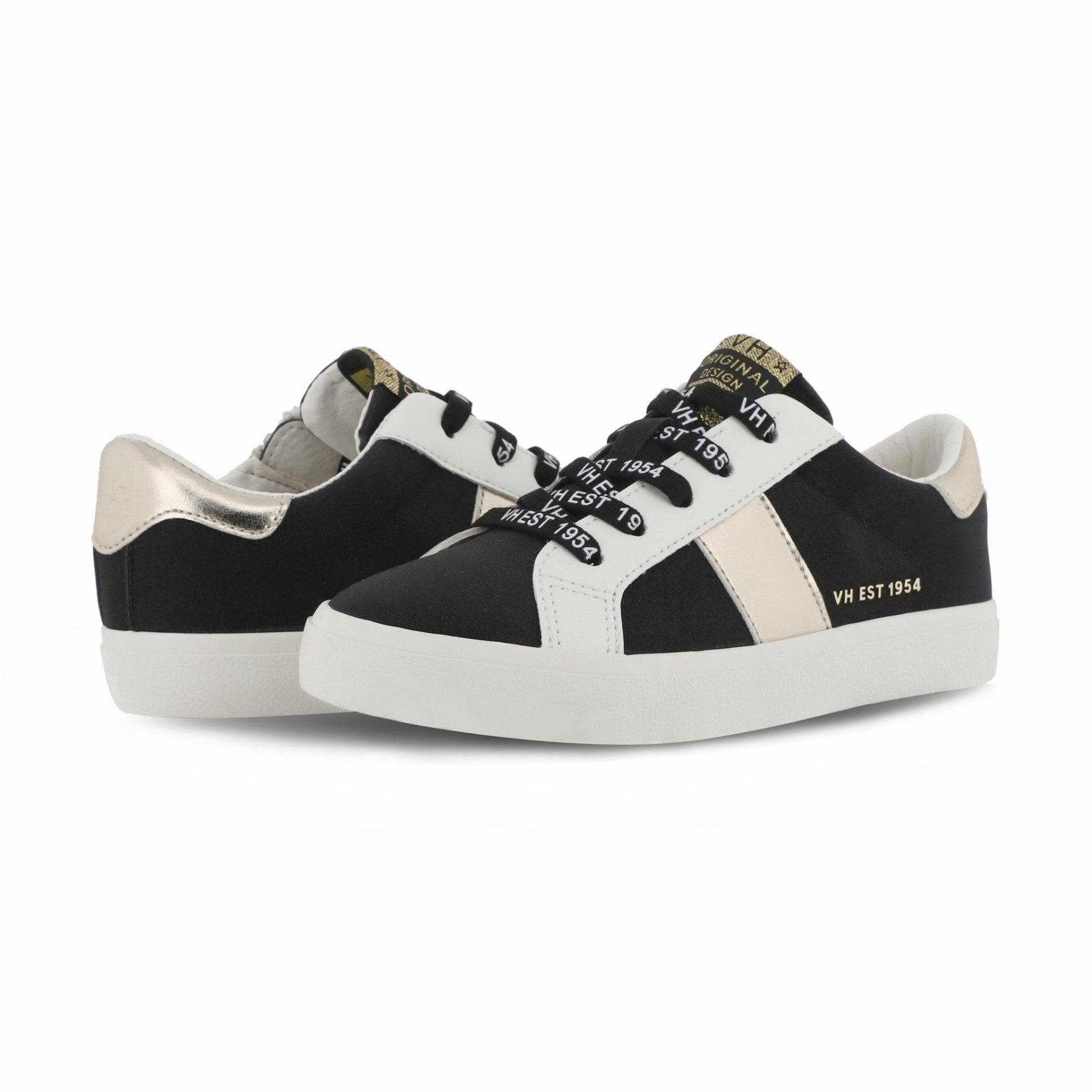 KIDS BELINDA - BLACK MATT GLITTER | Vintage Havana Shoes