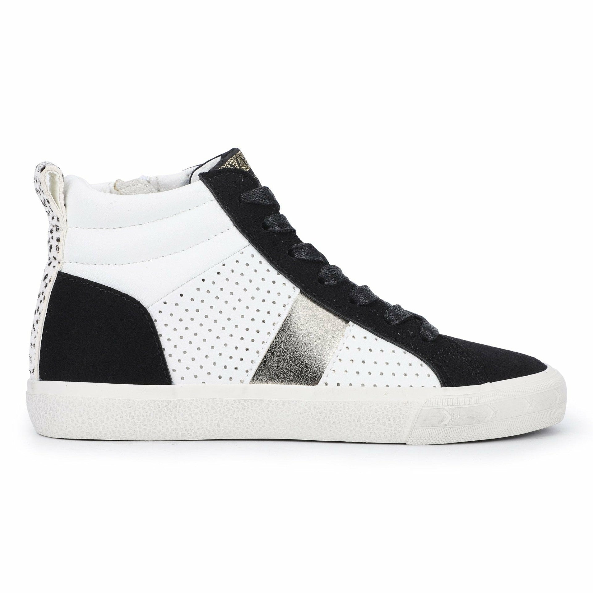 KIDS DEDE - WHITE BLACK MULTI | Vintage Havana Shoes