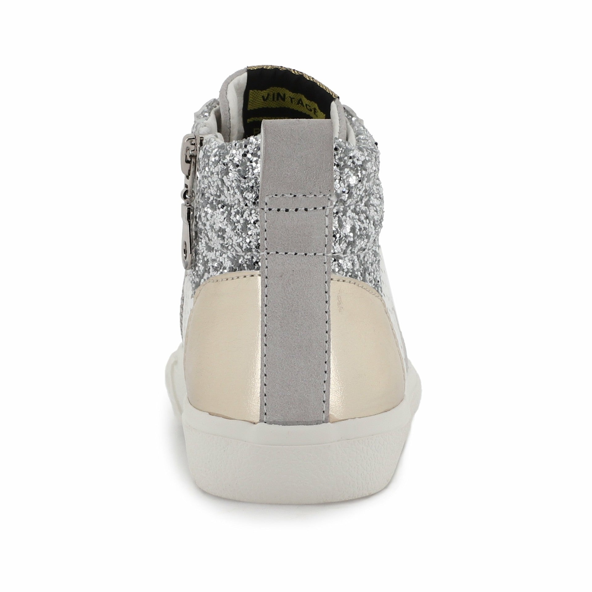 KIDS DEDE - WHITE SILVER GOLD | Vintage Havana Shoes