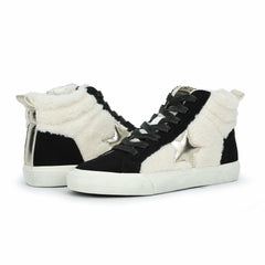 KIDS GILIT - BLACK BEIGE MULTI | Vintage Havana Shoes