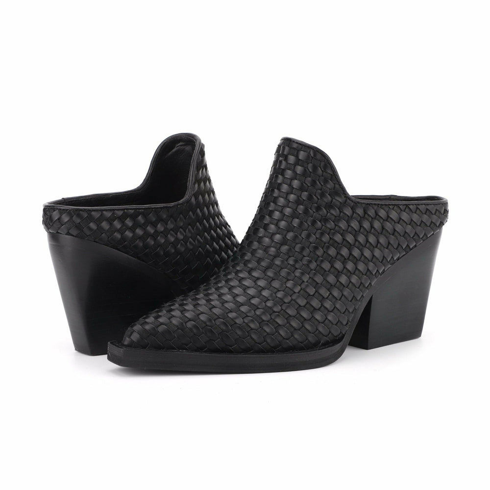 DANTE - BLACK WOVEN | Vintage Havana Shoes