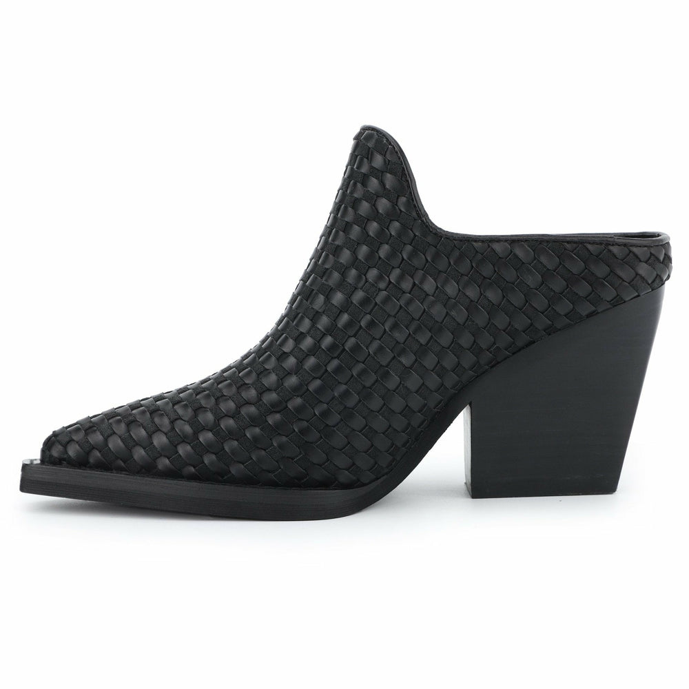 DANTE - BLACK WOVEN | Vintage Havana Shoes