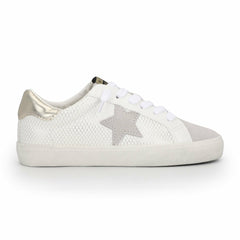 KATE - WHITE GOLD SNAKE | Vintage Havana Shoes