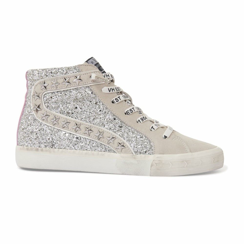 RAY - SILVER GLITTER | Vintage Havana Shoes