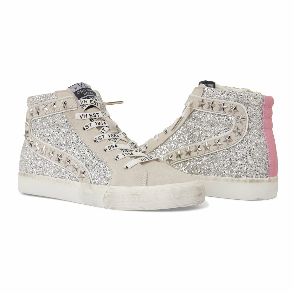 RAY - SILVER GLITTER | Vintage Havana Shoes