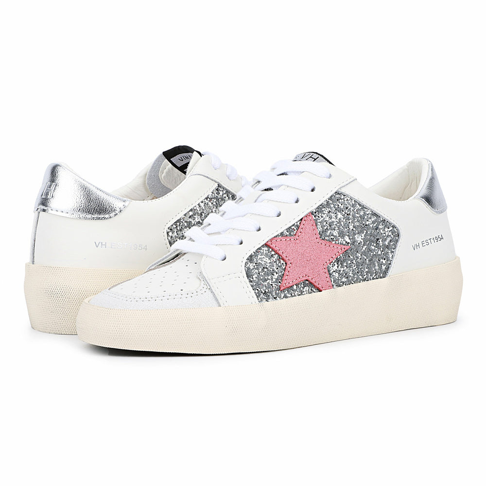 QUINN - WHITE/ SILVER | Vintage Havana Shoes