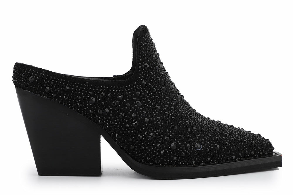 DANTE - BLACK RHINESTONES | Vintage Havana Shoes