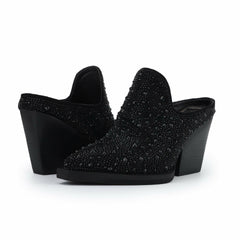 DANTE - BLACK RHINESTONES | Vintage Havana Shoes