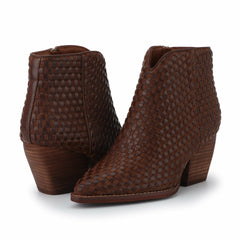 CASSIDY - BROWN WOVEN | Vintage Havana Shoes