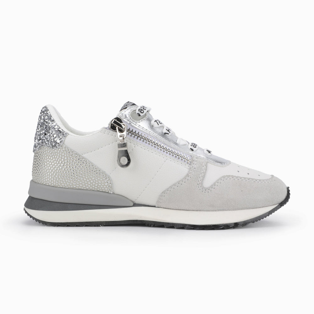 KIDS VICKY - GREY GLITTER MULTI | Vintage Havana Shoes