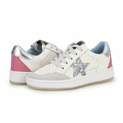 KIDS KATRIN - BLUSH/ GLITTER MULTI | Vintage Havana Shoes