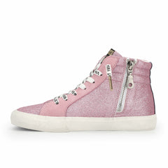 KIDS WALLY HIGH - PINK GLITTER | Vintage Havana Shoes