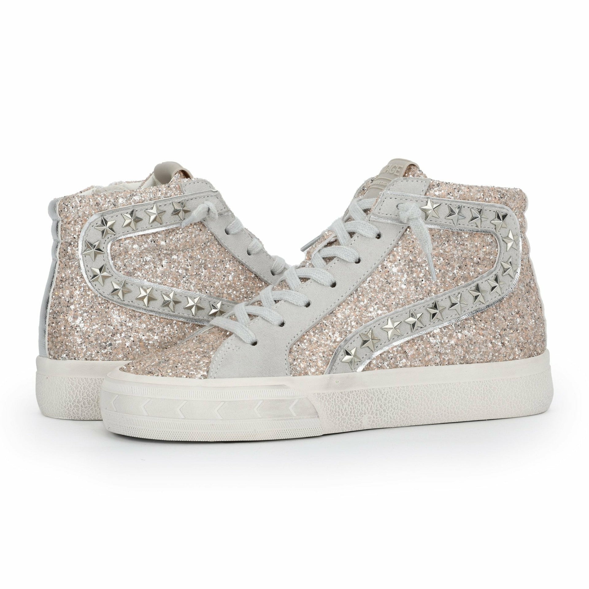 HAILEY HIGH - WASHED GLITTER | Vintage Havana Shoes